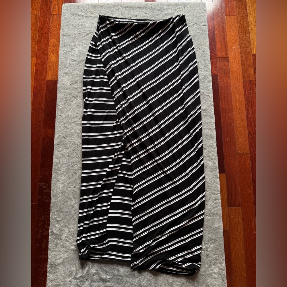 White House Black Market Striped Maxi Skirt - Size Small